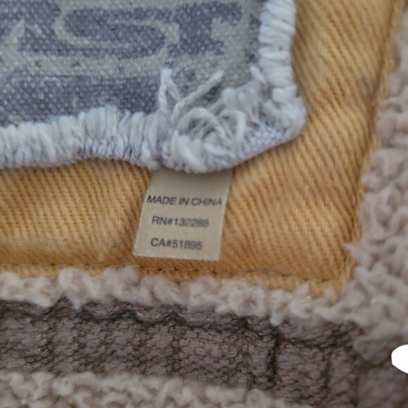 Twist chammara Mustard Yellow Sherpa-Lined Jacket‎ With Zipper Front & Pockets M - Picture 11 of 12